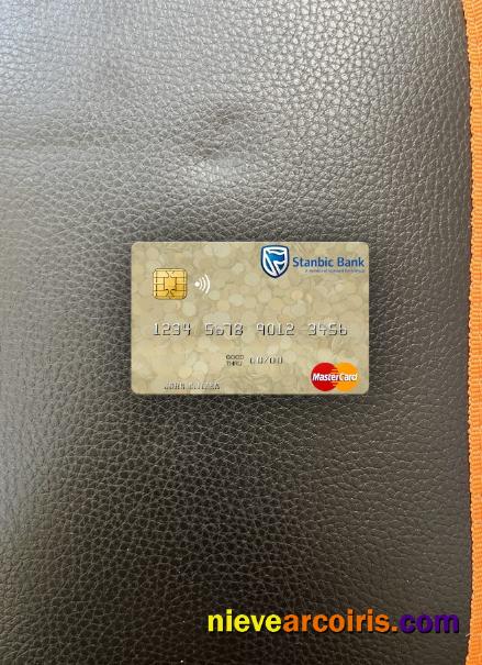 Zimbabwe Stanbic Bank mastercard photolook